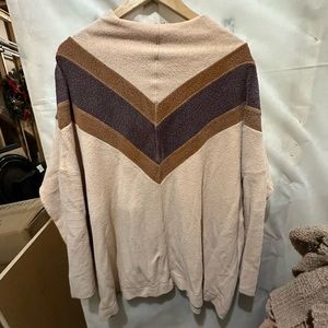 Free People Mock Neck Fleece